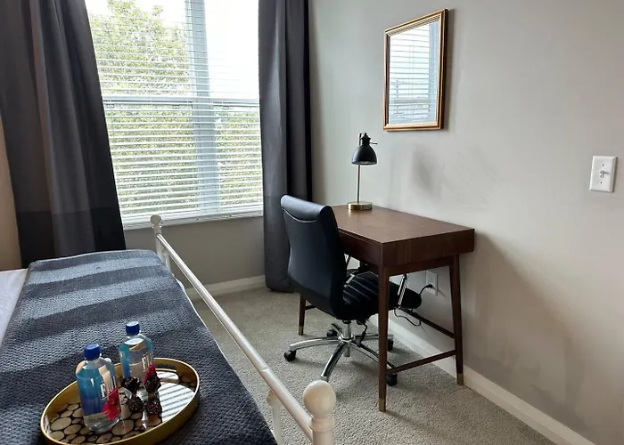 Apartamento Near Osu Riverside No Steps Garage Parking! Columbus